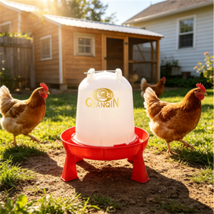 Abreuvoir stable à quatre pieds anti-déversement à gravité pour poulets <span class=keywords><strong>de</strong></span> chair, poules pondeuses et canards, destiné aux fermes et au marché africain - Product Image 6