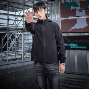 2020 chaqueta de <span class=keywords><strong>primavera</strong></span> hombres plus tamaño cortavientos chaqueta - Product Image 3