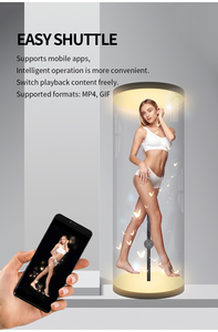 <strong>Super</strong> 360 Degree Turning Around Human Size 3D <strong>Fan</strong> Mobile App Control 3D <strong>Led</strong> <strong>Fan</strong> High Resolution Advertising 3D Holographic <strong>Fan</strong> - Product Image 3