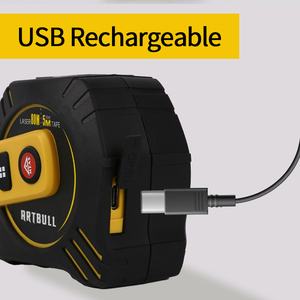 2in1 đa chức năng laser Tape Rangefinder có thể sạc lại 40m với 5m Băng LCD hiển thị với đèn nền Laser khoảng cách đo - Product Image 4