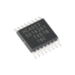 Multiplexor Analógico de Tres Vías y 2 Canales 74HC4053PW 118 TSSOP-16 Original y Genuino - Product Image 1