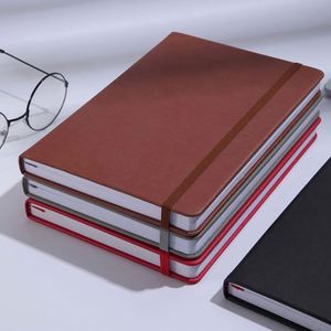 Libreta A5 Personalizable de Cuero PU, Económica, para Empresas, con Logotipo Impreso, Encuadernación con Correa Elástica y Logotipo Personalizado - Product Image 4