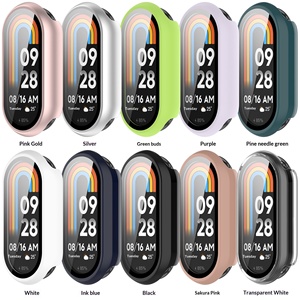 Funda Protectora Transparente para Xiaomi Band 10/NFC, Carcasa Transparente Todo en Uno con Protector de Pantalla para <span class=keywords><strong>Mi</strong></span> Band 8/9 - Product Image 1