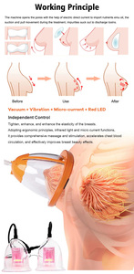 Appareil de massage colombien de haute qualité pour l'augmentation mammaire avec ventouses - Product Image 3