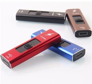 Gutes Werbegeschenk <span class=keywords><strong>USB</strong></span>-Aufladbares Plasma-Lichtbogen-Feuerzeug Smart <span class=keywords><strong>USB</strong></span>-Stick-Stil Outdoor-Camping Klein Praktisch zum Rauchen - Product Image 1