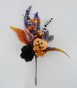 Decorazioni per Feste di Halloween con Girasoli Autunnali, Bouquet di <span class=keywords><strong>Zucche</strong></span>, Decorazioni per Feste in Casa, <span class=keywords><strong>Fiori</strong></span> Artificiali, Steli di Bacche in Stile Gotico - Product Image 1