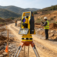 Estación Total Android Serie SOUTH A1 con Codificación Absoluta de 1"/2", Compensación de Doble Eje, Alcance de Prisma de 5 km, Instrumento de Topografía IP55