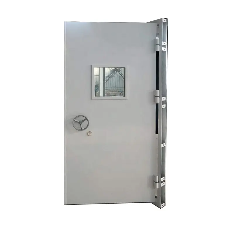 LangGou Galvanized Steel Anti-Bullet Door Explossion-Resistant Security Door Modern Design Factory Direct