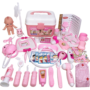 Per bambini Medico Set Giocattolo Giochi Per Bambini Scatola Di Immagazzinaggio Casa di Simulazione Ragazzo E Una Ragazza di Iniezione Giocattolo - Product Image 2