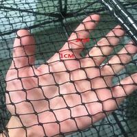 Haute qualité Double noeud Type Multifilament carré Aquaculture Cage fonte conception de filet pour crabe homard pieuvre écrevisse piège