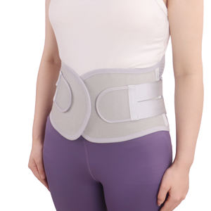 Soporte Lumbar Transpirable de Neopreno y Nailon Flexible para Hombres y Mujeres, Cinturón de Soporte Lumbar para Ciática, Hernia Discal, Escoliosis, Plegable - Product Image 4