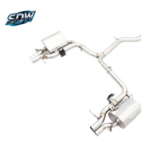 Système d'échappement Catback Valvetronic pour Mercedes Benz A180 A200 C200 C300 C43 C63 AMG E300 E450 S450 GLA GLC GLE GLS - Product Image 3