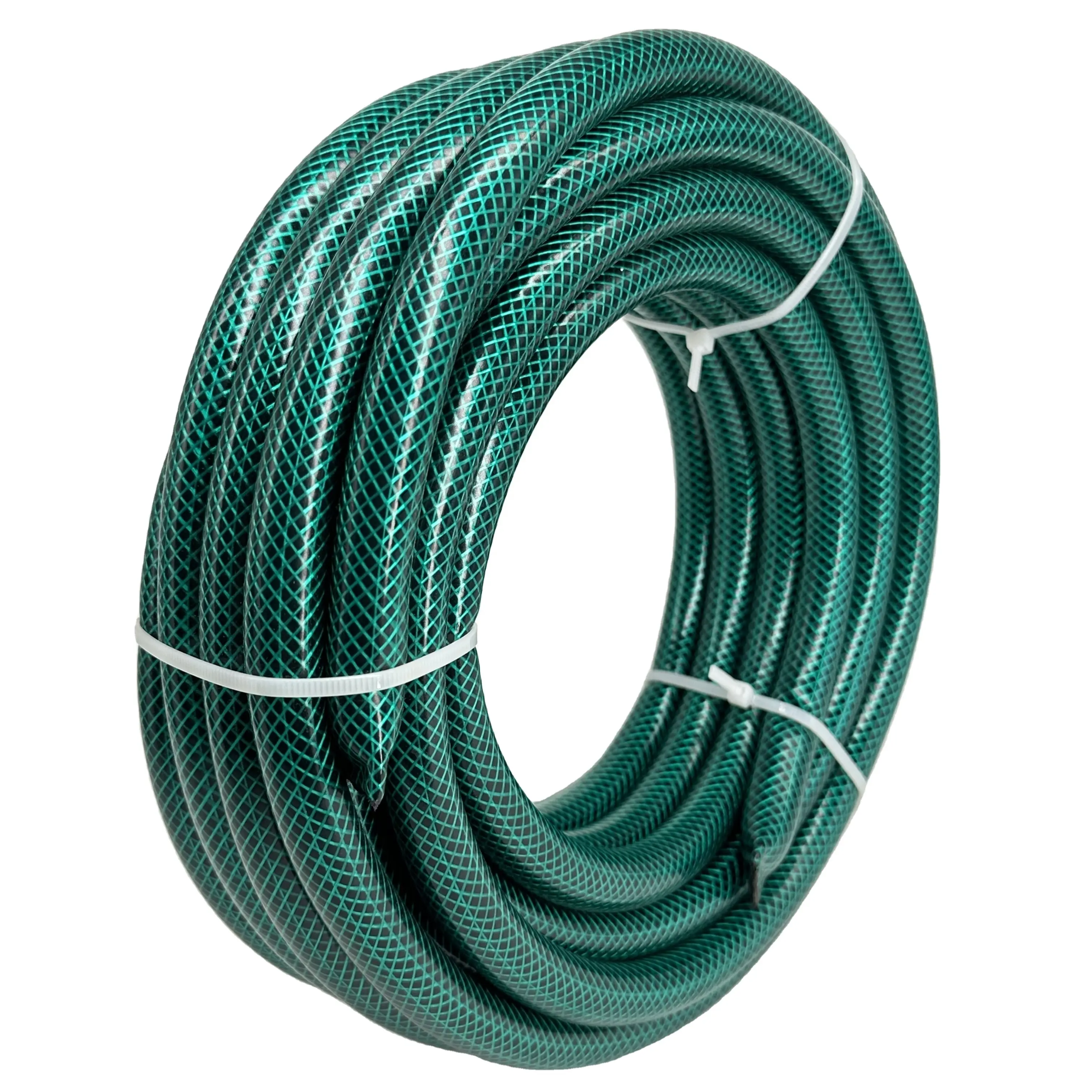 Popular Flexible PVC Green Garden Hose Soft Non-toxic Water Hose Pipe for cleaning yards, pets and cars