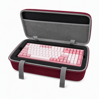 Étui de voyage rigide en EVA pour clavier compatible avec K580 K98M F87 F87 Pro V500Pro G87V2 X75 V2, antichoc, portable, logo personnalisé