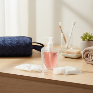 3-Piece Spout Pouch Set for <b>Toiletry</b> Bag Convenient Travel Essentials - Product Image 3