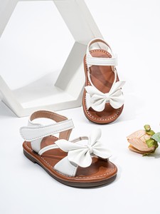 Sandalias de verano para niñas pequeñas, zapatos para caminar de princesa con correa en el tobillo y suela suave antideslizante - Product Image 3