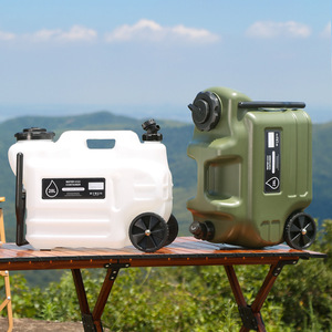 Seau d'hydratation portable en PE de qualité alimentaire pour camping, randonnée et voiture, avec roulettes - Product Image 6