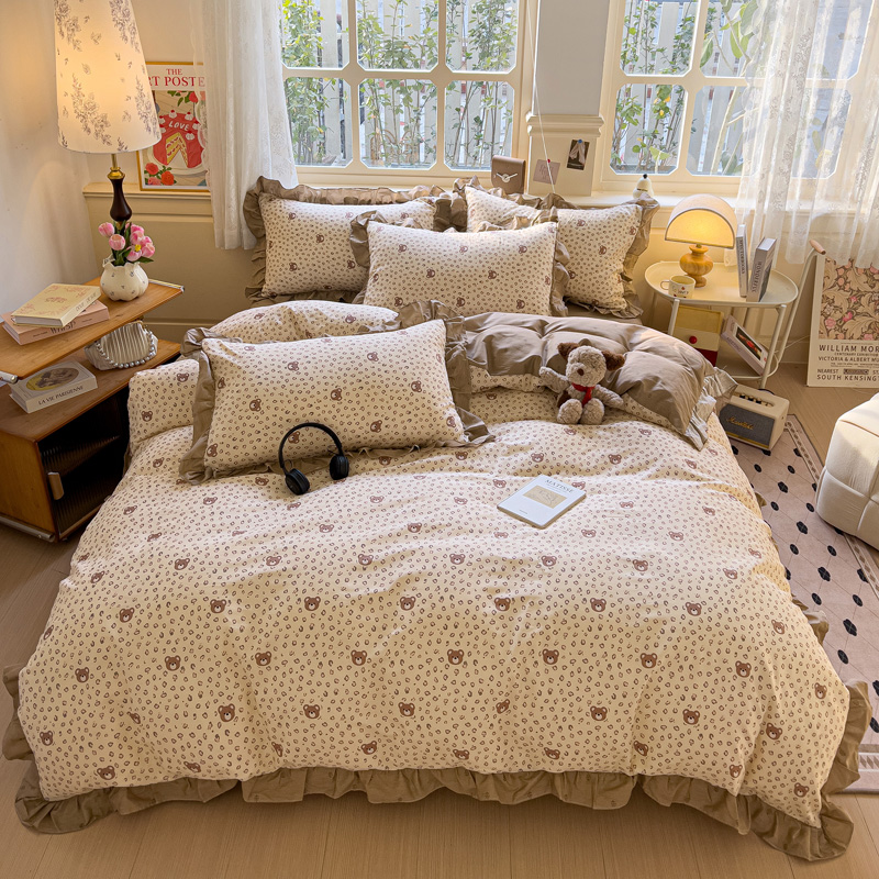 Orso leopardato in pizzo