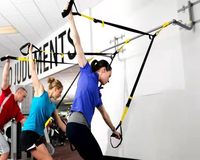 Ensemble d'entraînement en suspension Kepler pour usage domestique P3-Trx, ceinture d'entraînement suspendue réglable avec bandes de résistance