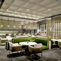 Mobilier de salon contemporain JEILI, sièges rembourrés en tissu pour hôtels, clubs et restaurants