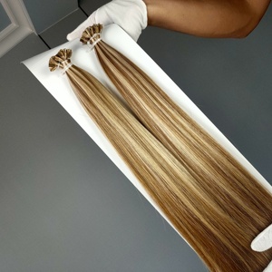 JasminebeautyWholesale - Extensiones de Cabello de Queratina Rusa con Punta Plana de Calidad Profesional, Alineación de Cutículas, Colores OEM, Gran Venta - Product Image 1
