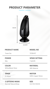 New Style Household Negative Ion Filter Technology Stand <strong>Fan</strong> for Office <strong>Bedroom</strong> Air <strong>Cooler</strong> <strong>Fan</strong> - Product Image 5