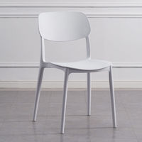 Fauteuil carré minimaliste moderne, chaise en plastique pour salle à manger, chaise de salle de conférence, chaise de négociation, chaise de célébrité en ligne, chaise cosmétique