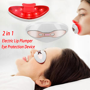 2-in-1 điện môi Plumper & công cụ chăm sóc mắt với liệu pháp ánh sáng đỏ làm nóng chống lão hóa loại bỏ nếp nhăn & công nghệ có thể sạc lại - Product Image 2