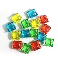 Mencuci pakaian gel kacang sabun cair laundry pods ramah lingkungan manik-manik kustomisasi deterjen kain manik cuci