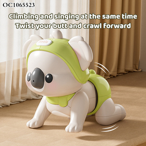 Bebé gateando aprendizaje barriga tiempo divertido mini eléctrico gateo actividad sensorial juego bebé musical iluminado muñecas juguete para <span class=keywords><strong>la</strong></span> venta - Product Image 3