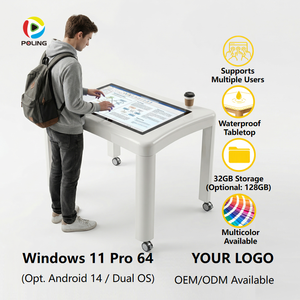 Mesa Táctil Inteligente Interactiva con Pantalla Táctil Capacitiva Multitáctil de 43 Pulgadas 4K UHD con Sistema Dual <span class=keywords><strong>Android</strong></span> 14 o Windows 11 - Product Image 1