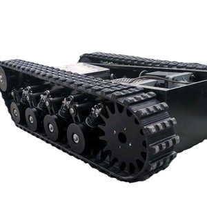 Châssis de micro-excavatrice à chenilles, largeur 1200 mm, double moteur, châssis robotisé - Product Image 5