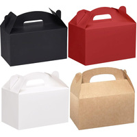 Boîte en papier kraft portable universelle pour les collations frites et les nuggets de poulet rôtis, emballage à emporter pour poulet, vente en gros