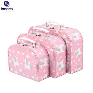 Wholesale Popular <b>Baby</b> Paper Suitcase <b>Toy</b> Cardboard Suitcase Children Clothes <b>Box</b> Paperboard <b>Baby</b> Gift Boxes - Product Image 2