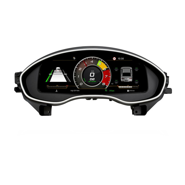 For Audi A6 C7 2012-2018 A7 2009-2018 Digital Instrument Cluster with Carplay LCD Digital Cockpit