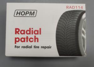 . Sửa chữa các bản vá lỗi ánh sáng bule phong cách xuyên tâm sửa chữa các bản vá lỗi Rad 114tl 85x130mm, 1-ply 10 cái/hộp - Product Image 5