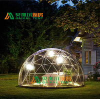 Dôme de jardin Igloo, serre élégante, parfait pour le glamping dans la cour