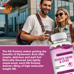 Gummies à l'acide hyaluronique pour la santé des articulations, de la peau et des yeux, pour adultes, soutien du cartilage, supplément beauté, prix de gros - Product Image 3