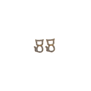 Fashion <b>Stud</b> <b>Earrings</b> 316L Stainless Steel PVD Gold Plating Sustainable Resistant - Product Image 2