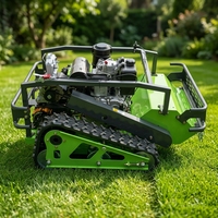 Cortadora de Césped Robótica de Alta Calidad con Ancho de Corte de 600 mm, Inalámbrica, Control Remoto Agrícola