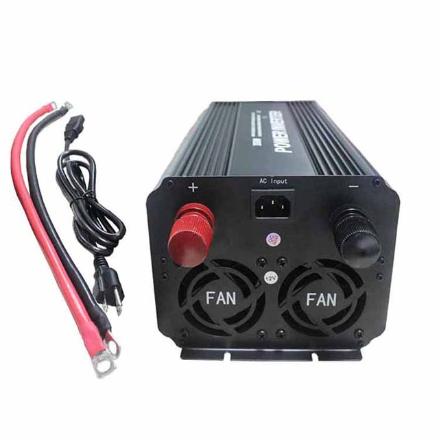 Power Pro 2KW High Frequency Pure Sine Wave Inverter 12V/24V/220V/110V DC AC Converter Automotive Air Conditioner Alloy Shell