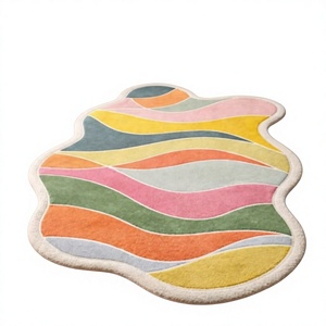 Alfombra de Lana 100% Personalizada, Hecha a Mano, Diseño Moderno de Lujo, Proveedor Indio, Textiles Indios, Opciones de Tamaño H/L - Product Image 1