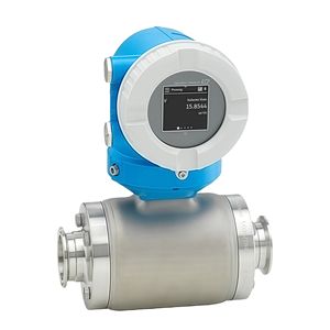 Débitmètre électromagnétique en acier inoxydable E+H Proline Promag H 10 5HBB mesure l'eau, le gaz, l'huile, le liquide, l'air - Product Image 1