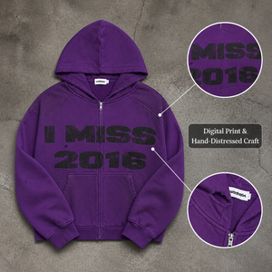Wholesale Premium Quality Distressed <b>Purple</b> <b>Hoodie</b> Custom Logo Vintage Washed Oversized <b>Men</b> Sweatshirt Manufacturer - Product Image 5