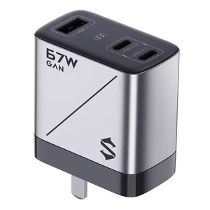 Cargador de Pared USB Blackshark 67W GAN con 2 Puertos Tipo-C, Carga Rápida PD3.1, Adaptador Universal para Teléfonos y Tabletas - Product Image 2
