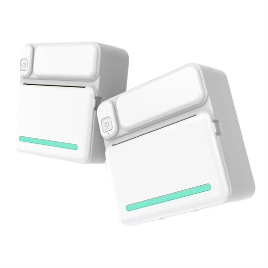 C19 HD mini portable thermal printer Inkless printing paper BT connectivity  1200mah lithium battery 200dpi definition
