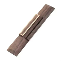 Vente en gros de chevalet de guitare à 6 cordes en bois de palissandre de 185mm pour kits de guitare DIY