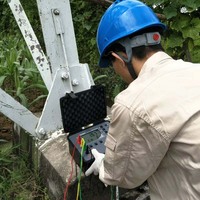 Testeur de résistivité du sol haute précision ES3001P, mesureur de résistance de terre, protection IP55, équipement de test du sol 100W