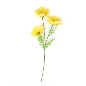 Fleurs artificielles Cosmos, haute simulation, en plastique, pour décorations de mariage, usage intérieur et extérieur - Product Image 5
