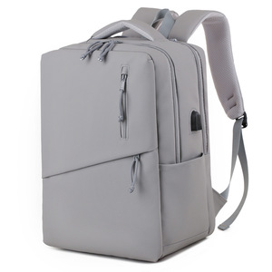 Mochila para portátil de gran capacidad, unisex, informal, con puerto de carga USB para viajes y trabajo - Product Image 4